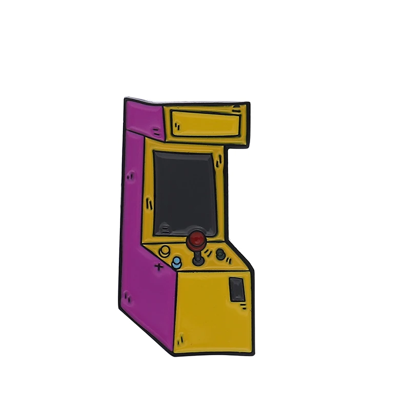 Чехол для телефона в виде ретро-игровой автомат машинка фонограф велосипеда, автомобиля швейная машина эмали штырь классический Винтаж ежедневные поставки броши значки