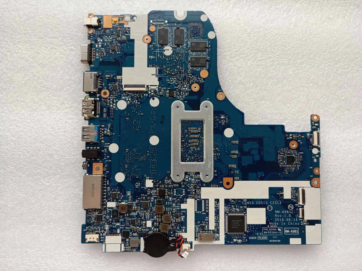 HOLYTIME Laptop Motherboard For Lenovo 510-15IKB 310-15IKB CG413 CG513 CZ513 NM-A981 FRU 5B20M31267