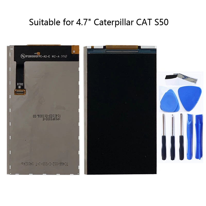 

Suitable for Caterpillar Cat S50 LCD display 4.7 inch 1280 * 720 smart phone replacement intimate accessories with tools