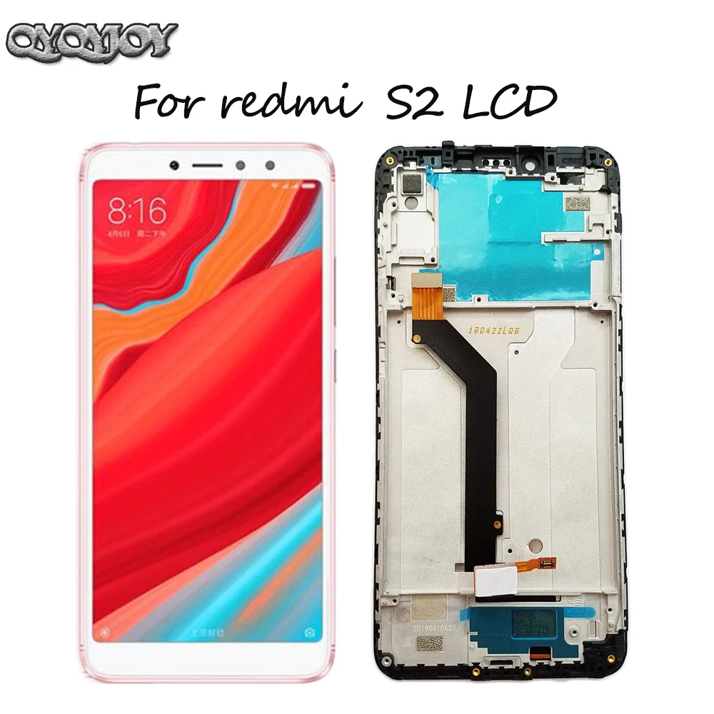 Цена Качественный ЖК дисплей AAA для Xiaomi Redmi S2, дигитайзер, сенсорный экран в сборе, рамка для Redmi Y2 S2, глобальная версия, ЖК экран