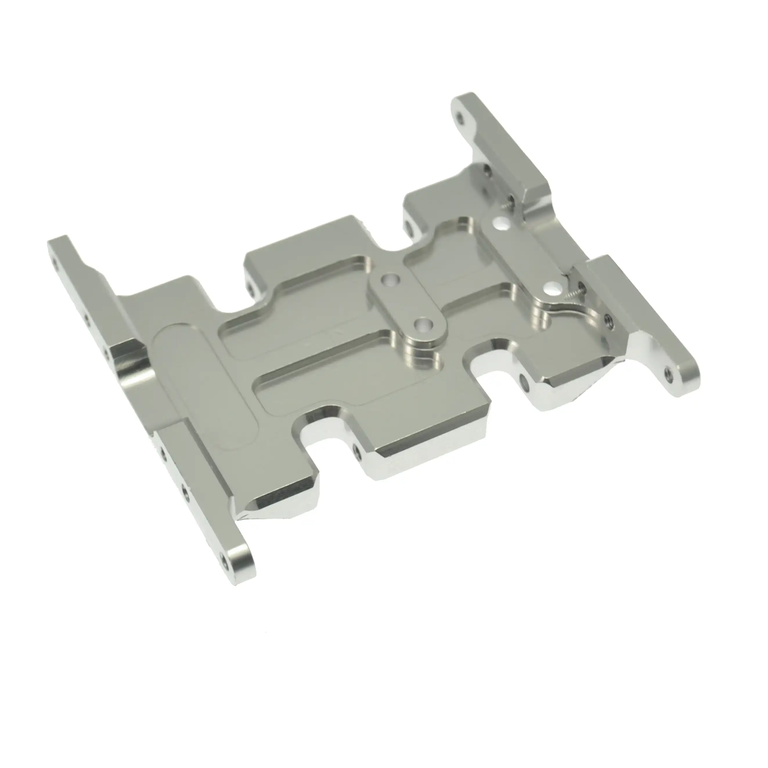 Aluminum Alloy Gear Box Mount Skid Plate Upgarde Part for 1//10 Axial SCX10