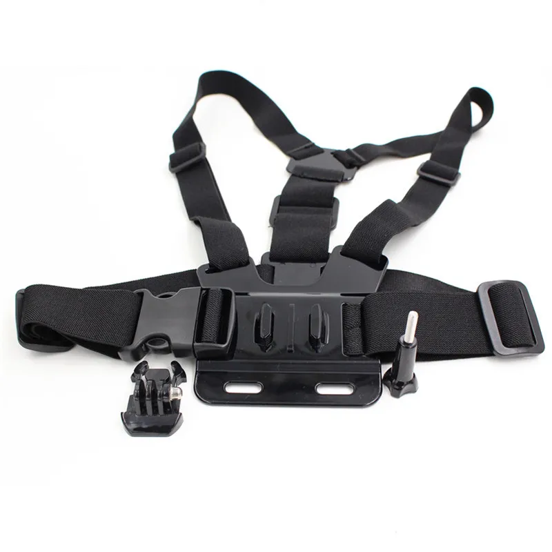 

Action Camera Adjustable Elastic Chest Strap Belt Quick-Release Buckle Mount Base for Gopro Hero 4 3 2 Sjcam Sj4000 Accessories