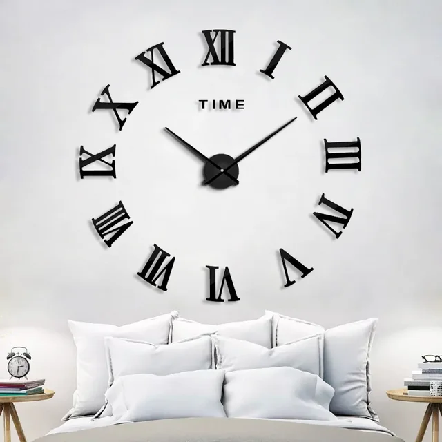 2018 New Homedecoration Wall Clock Mirror Modern 2018 New Homedecoration Wall Clock Mirror Modern Design Large Size Clocks Diy