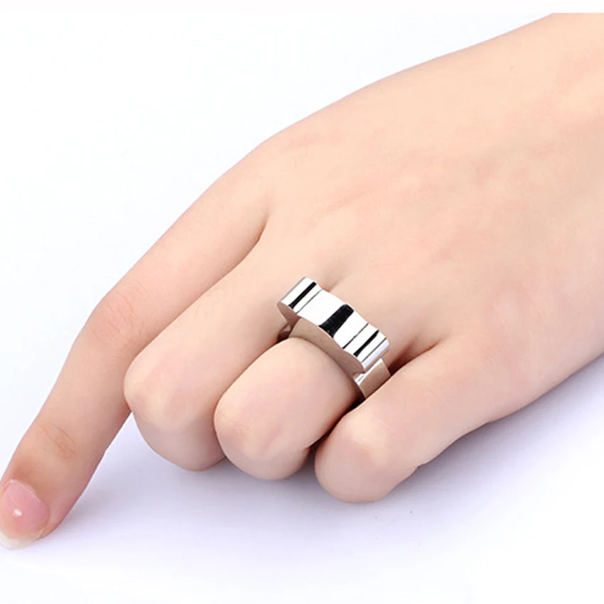 

Fashion Day gift Rings Jewelry Cute Animal Hollow Enamel Ring Silver Color Ring Cute Decoration Rings For Wonmen And Men