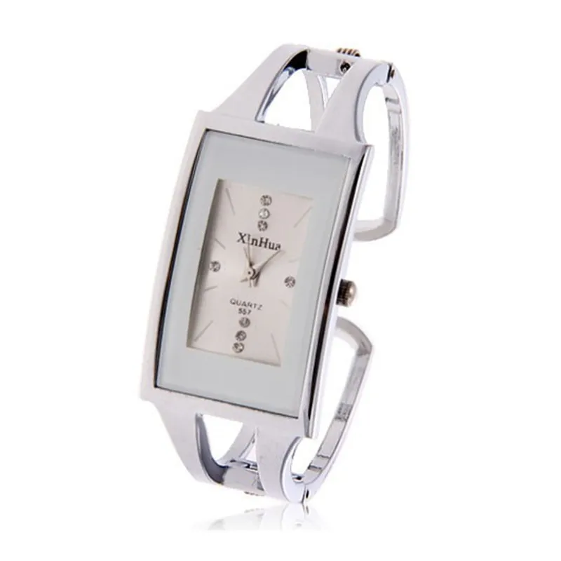 XinHua Luxury Brand Watch Women Fashion Crystals Full Steel Bracelet Quartz Watch Women Dress Watch reloj