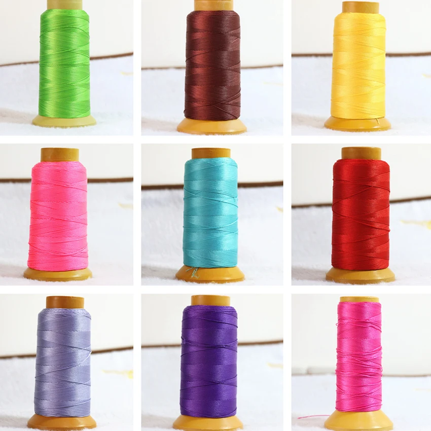 

Fashion jewelry making findings accessories 18 color beads nylon silk cord thread line 1.2mm fit necklace bracelets jewelry B862