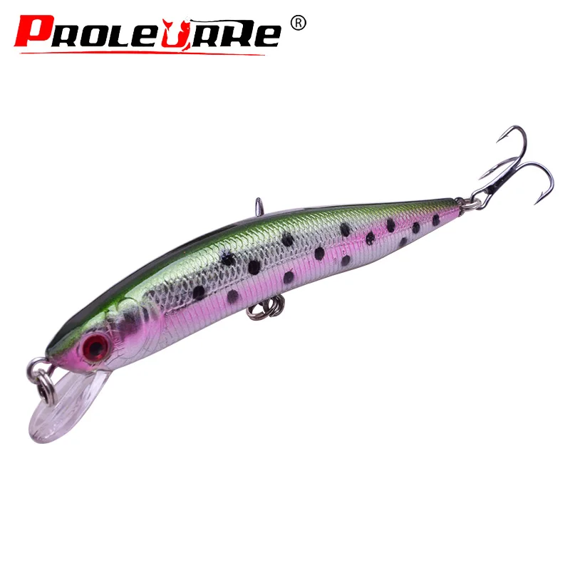 1Pcs Fishing Lures Minnow 10cm 8.3g Hard Bait Wobbler Bass Lure Bass Fishing Accessories Slow Floater Plug Topwater Floating