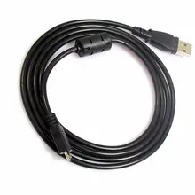 USB Cable for PANASONIC LUMIX DMC-FZ15 FZ18 FZ20 FZ3 FZ30 FZ4 FZ5 FZ50 FZ7 FZ8 DMC-FX01 FX07 FX10 FX12 FX3 FX30 FX50 FX7 FX8
