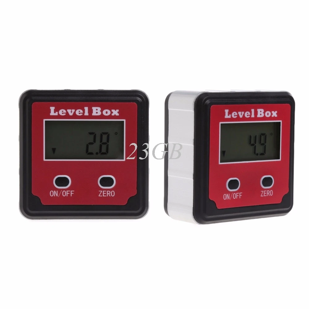 

Durable Digital Inclinometer Spirit Level Protractor Angle Gauge Meter Bevel APR28_20