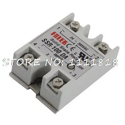 

AC 250V 100 Amp Single Phase Solid Module State Relays SSR-100DA w Base