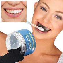 Большой Ёмкость Отбеливание зубов Косметическая пудра натуральный активированный кокосовый уголь Зубные пасты Тематические товары про рептилий и земноводных Упаковка премиум для дропшиппинг