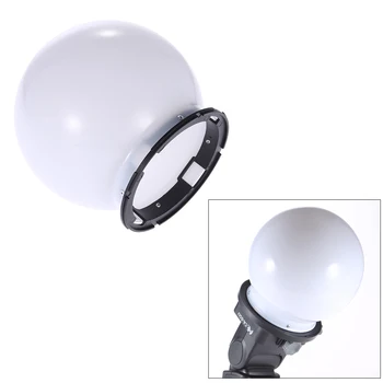 

SGA-DB150 Universal Speedlite Flash Bounce Photography Diffuser Soft Ball Dome Softbox for Nikon Canon Yongnuo Godox Speedlight