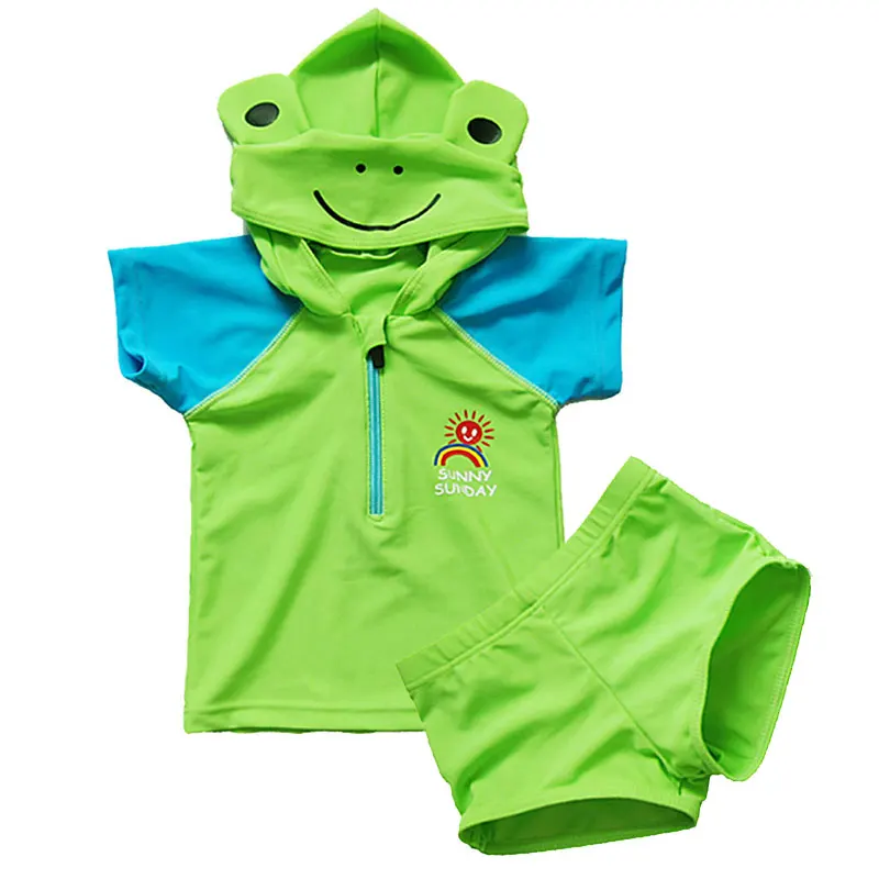 90 130CM Unisex Baby Swimsuit Two Piece For Boy And Girl Teenage Children Boys Swimwear