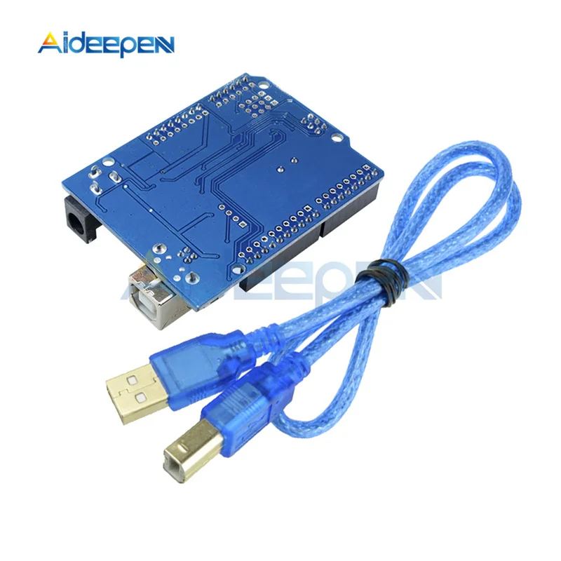 Разработанная плата UNO R3 Φ CH340 CH340G Micro/Mini/Type B USB с кабелем для Arduino R3|Детали и