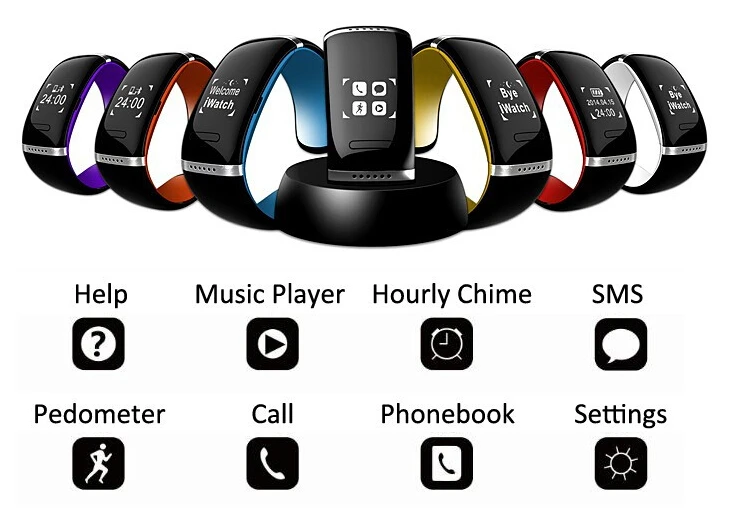 oled wrist watch