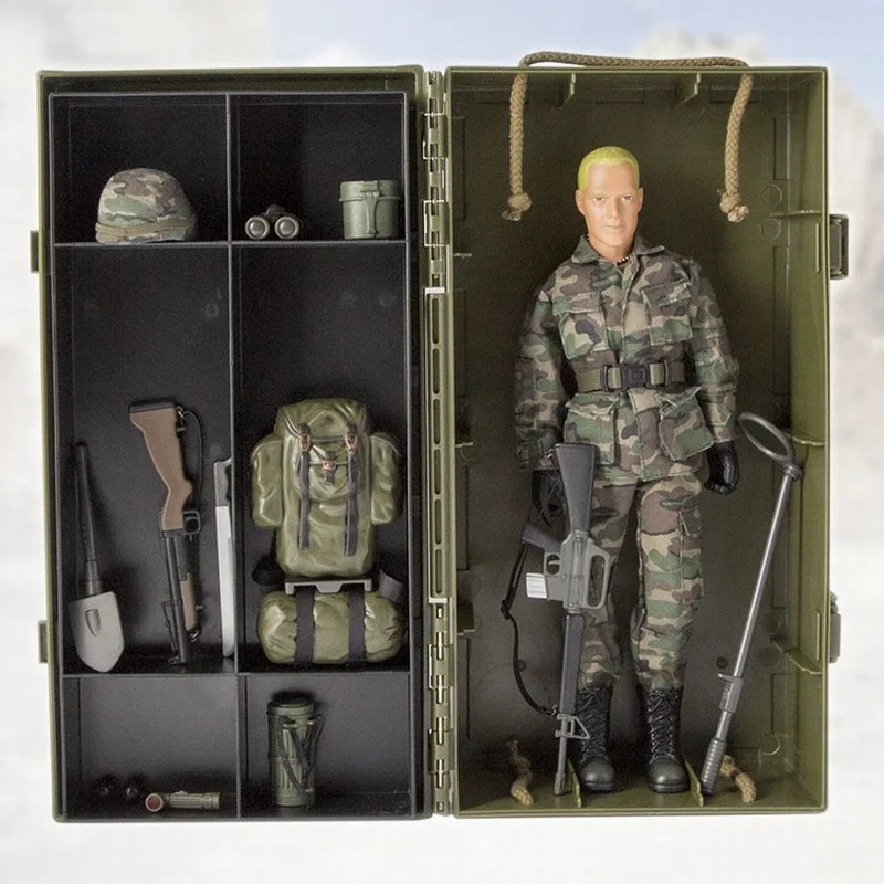

1/6 World Peacekeepers soldier action figures locker room Military model toy anime figure kids toys for children