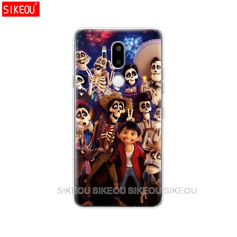 Силиконовый чехол для телефона LG G7 Q8 Q6 G6 MINI G5 V30 V7 V9 k10 k8 X POWER 2 coco с мексиканским