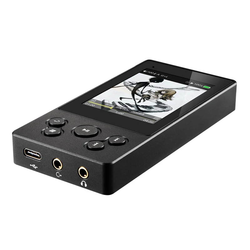 XDuoo X3II 2-го поколения AK4490 Bluetooth портативный HD музыкальный плеер без потерь DSD128 USB DAC и OTG Max 256G XDUOO X3 II