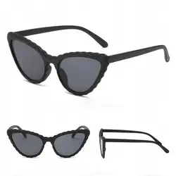 2019 Новая мода Cat Eye солнцезащитные очки Для женщин Треугольники Frame UV400 объектив Винтаж бренд лучи солнца очки Оттенки для Для женщин Óculos