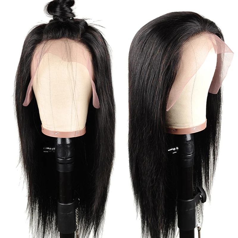 long straight hair lace front human hair wigs