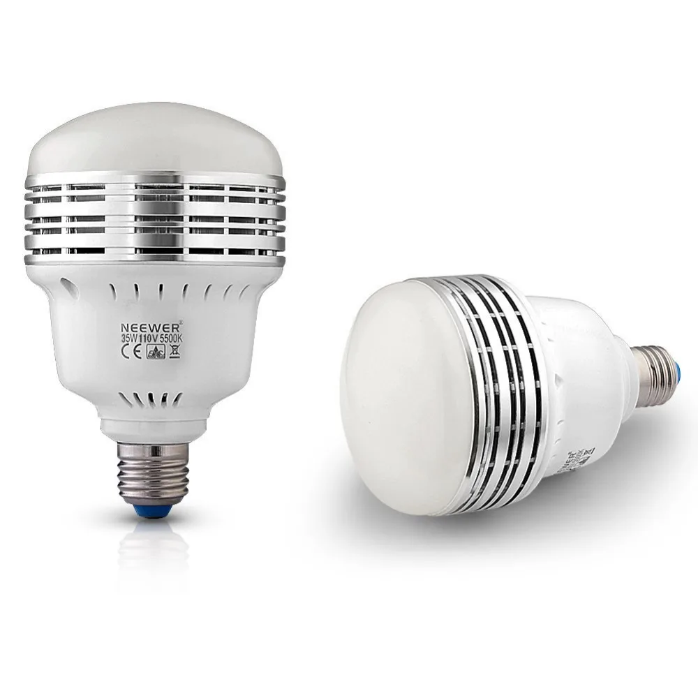 Neewer 35W 5500K LED Daylight Balanced Light Bulb Lamp in E27 Socket
