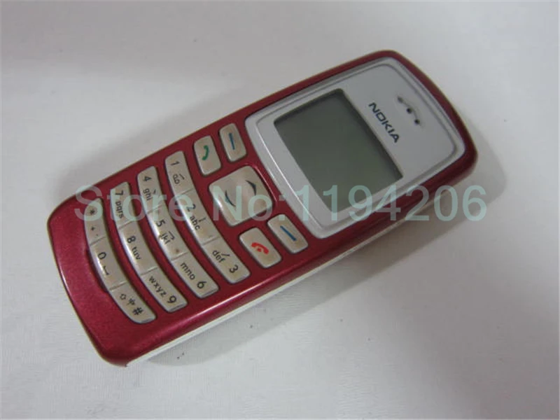 Разблокированный дешевый Восстановленный сотовый телефон Nokia 2100 2G GSM оригинал