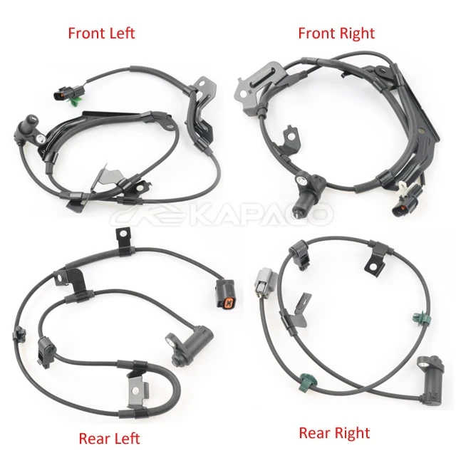 

4x Per Set Front Rear Left Right ABS wheel speed sensor MN102573 MN102574 MN102577 MN102578 For Mitsubishi Triton L200 Pajero