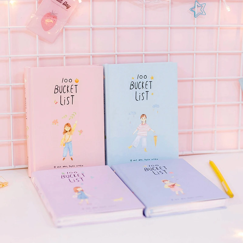 

Stationery Planner A5 Kawaii Hardcover Notebook Diary Libretas Memos Cute School Student Gift School Chancery