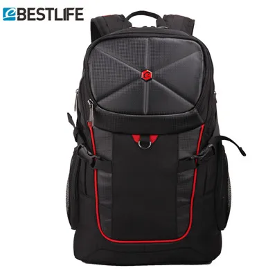 BESTLIFE мужской роскошный 3D рюкзак 17,3 дюймов Портативная сумка для ноутбука для Alienware для O мужчин дорожный рюкзак Mochilas - Цвет: BB-3330-red