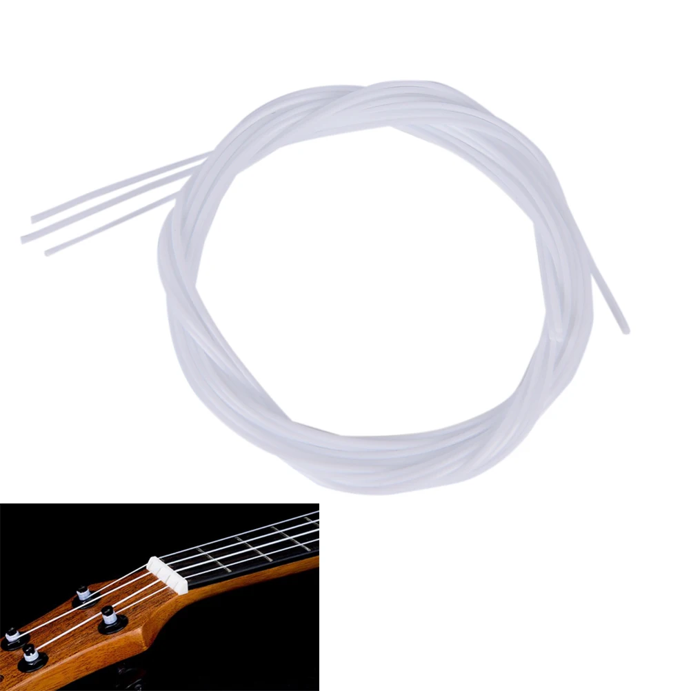 Classical Guitar Acoustic 4Pcs Ukulele Strings Nylon white Strings
