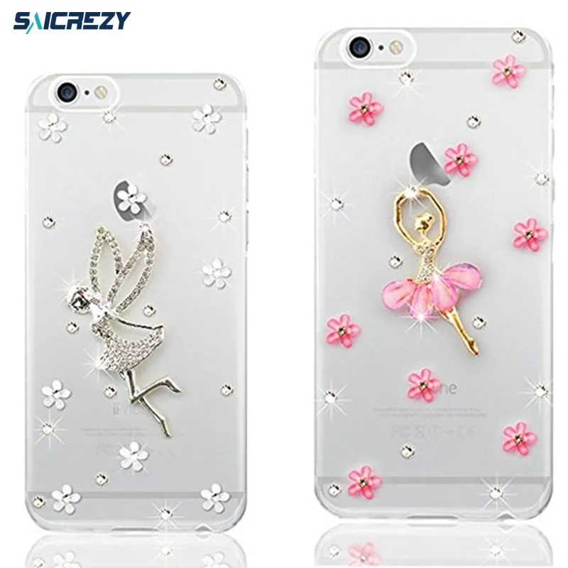 3D Блестящий блестящий чехол ручной работы для iPhone XS MAX XR SE 6 6s 7 8 Plus 5 5S X|for iphone|cute