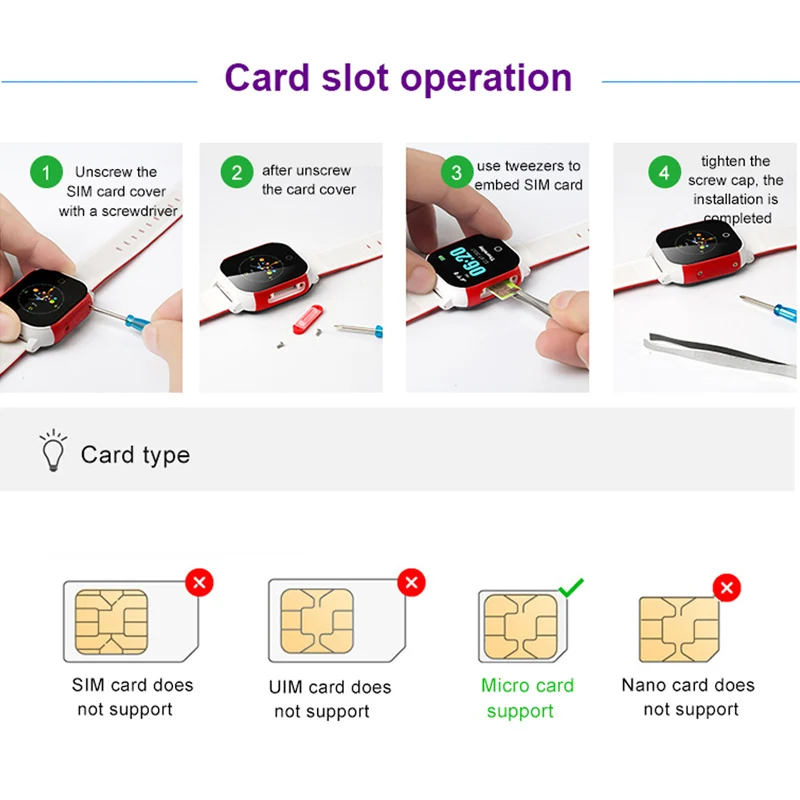 FA23 умные детские часы IP67 водонепроницаемые детские sim-карты сенсорный экран gps wifi SOS трекер детский будильник анти-потеря умные часы