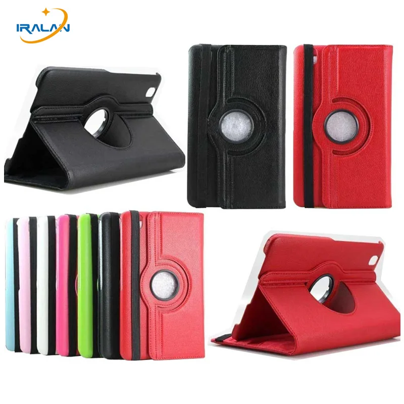 

3 in 1 High Quality 360 Rotation PU Leather Stand Case For Samsung Galaxy Tab Pro 8.4 T325 T321 SM-T320+free gift Stylus Pen