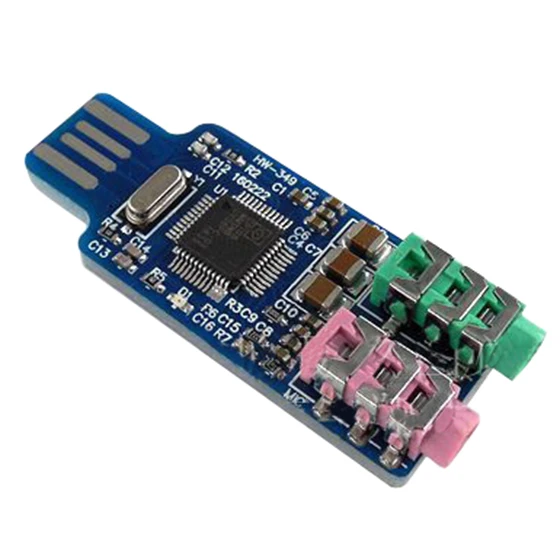 

Free driver USB Sound Card CM108 USB Sound Card Chip Blue