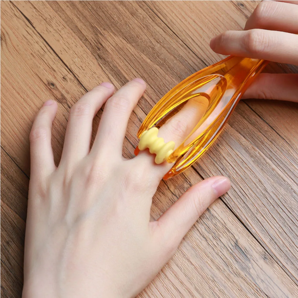 

MQ 1PCS Finger Massager Roller Elastic Handle Relax Finger Joints Hand Massager Blood Circulation Massage Tool Beauty Finger