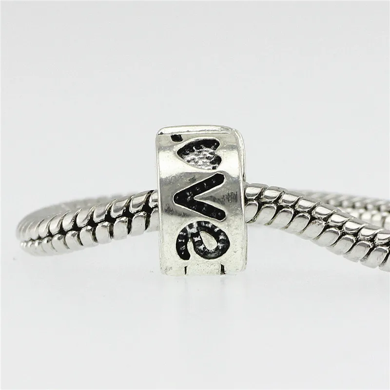 

DGW 1pc Fit Pandora Charms bracelets safety Bead Clip Stopper Star Pattern European Charm DIY Jewelry
