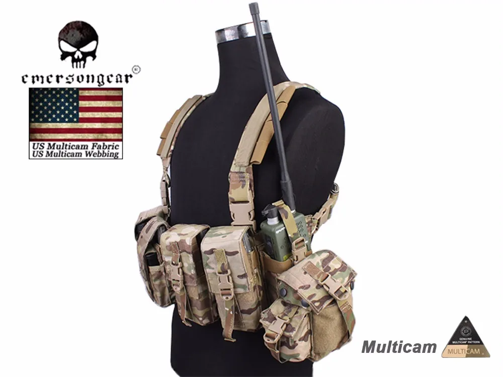 Emersongear LBT 1961A R нагрудная установка для страйкбола боевая система Molle EM2977|geared