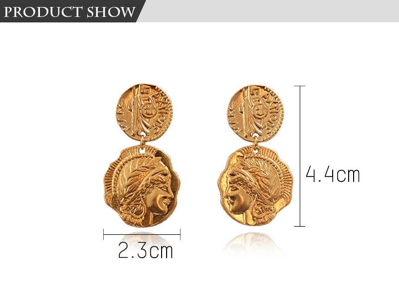 Coin Earrings  (1)