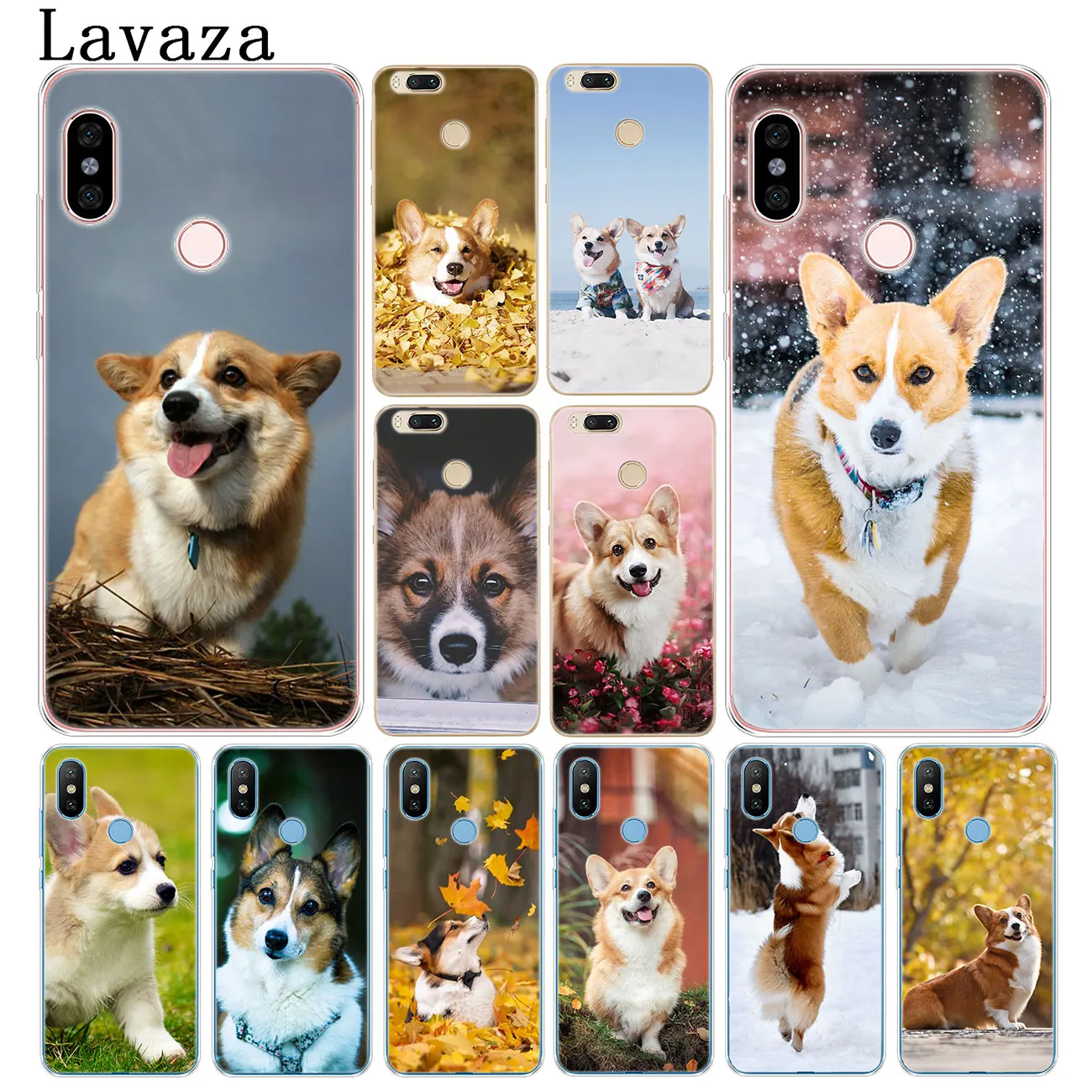 Жесткий чехол Lavaza Corgi dog для Xiaomi Redmi K30 K20 8A 7A 5A 6A Note 8 8T 7 5 6 Pro чехол|Бамперы| |