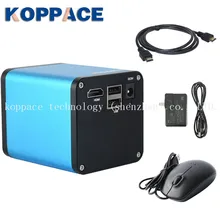 KOPPACE Autofocus microscope camera,1080P 60F/S HDMI autofocus microscope industrial camera, photograph video U disk storage