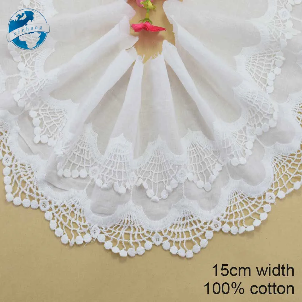 Кружевной кружевной гипюр аксессуар для шитья 15 см 3699|fabric guipure|lace ribbonfrench lace ribbon |