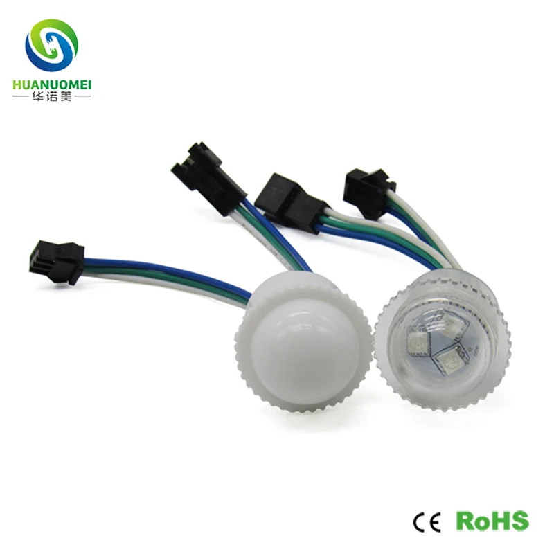Lights & Lighting Cheap Sale 26mm 3led Smd 5050 Addressable Led Rgb Ws2811 Pixel Led Module 12v Pixel Christmas Lights Lightbox Led Light Amusement Park Ride With The Most Up-To-Date Equipment And Techniques