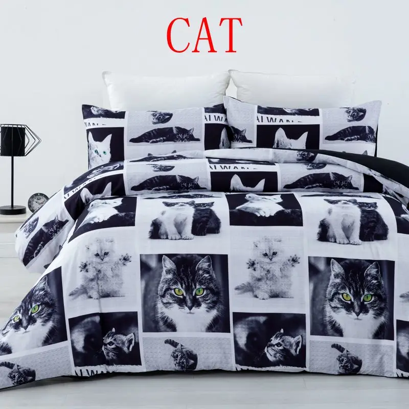 

Sherwood Printed Microfiber Duvet Cover with Pillowcase Bedding Set All Sizes Multi Designs
