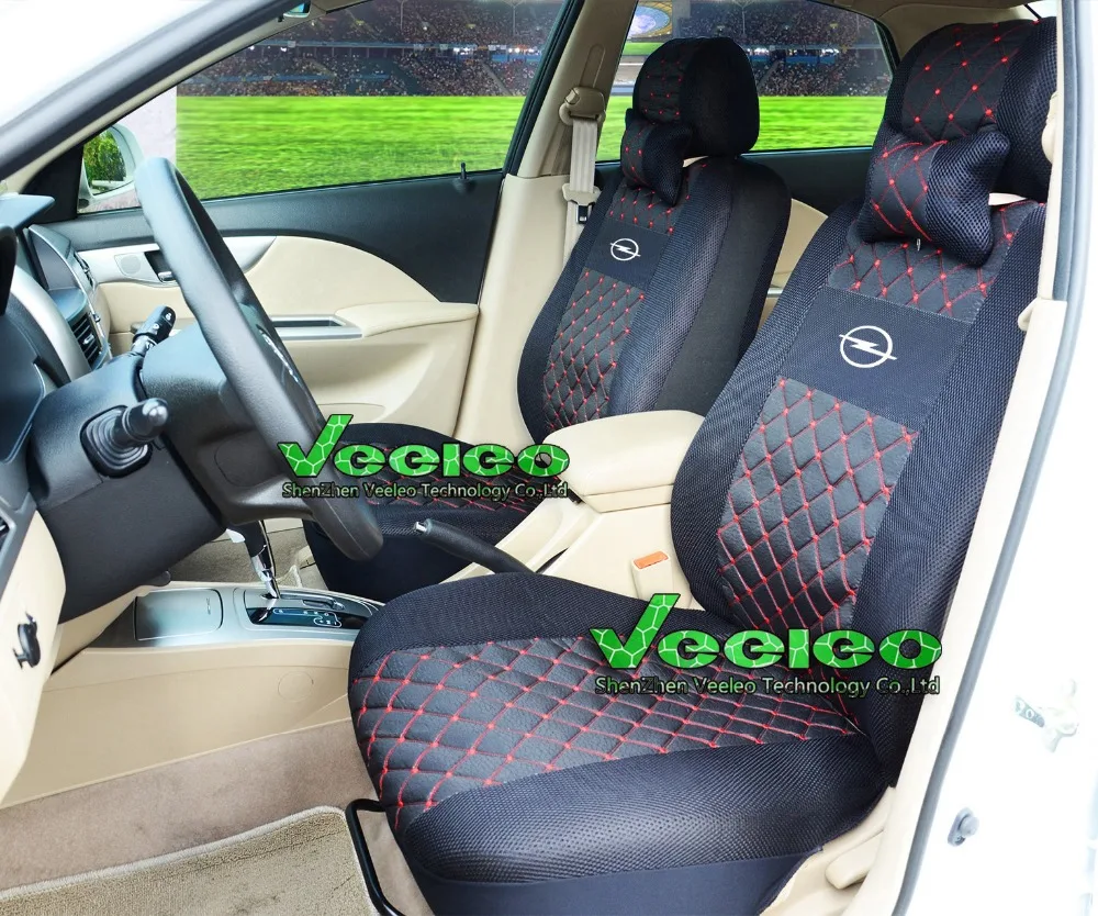 (Front+Rear) Universal Car Seat Cover For OPEL Astra Zafira Vectra