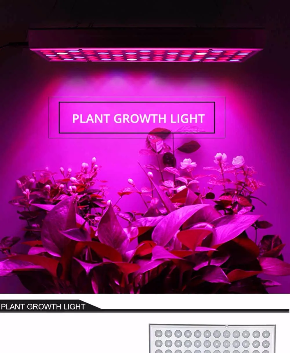Растения растут светодио дный 25 Вт 45 Вт полный спектр для теплицы растут палатки растения рассады и цветочные растения растут свет
