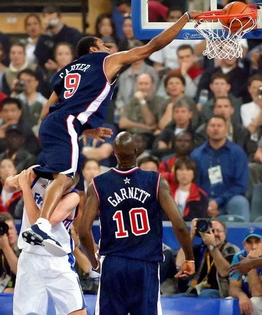 vince carter slam dunk