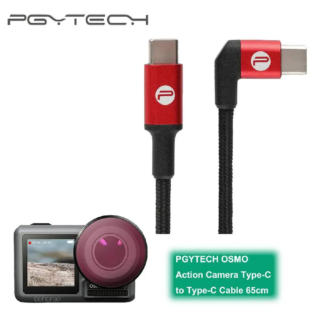 

PGYTECH OSMO Action/pocket Camera Accessories Type-C to Type-C Cable 65cm