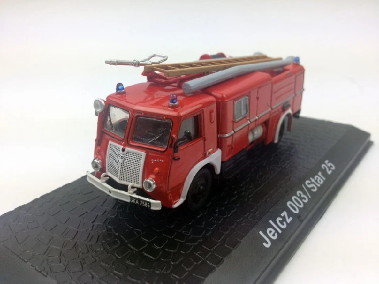 A tlas 1:72 Jelcz 003/звезда 25 пожарный двигатель бутик сплав автомобиль игрушки для детей