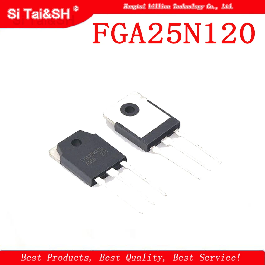 5 шт. FGA25N120 25N120 TO-3P ANTD индукционная плита выделенная силовая трубка IGBT |