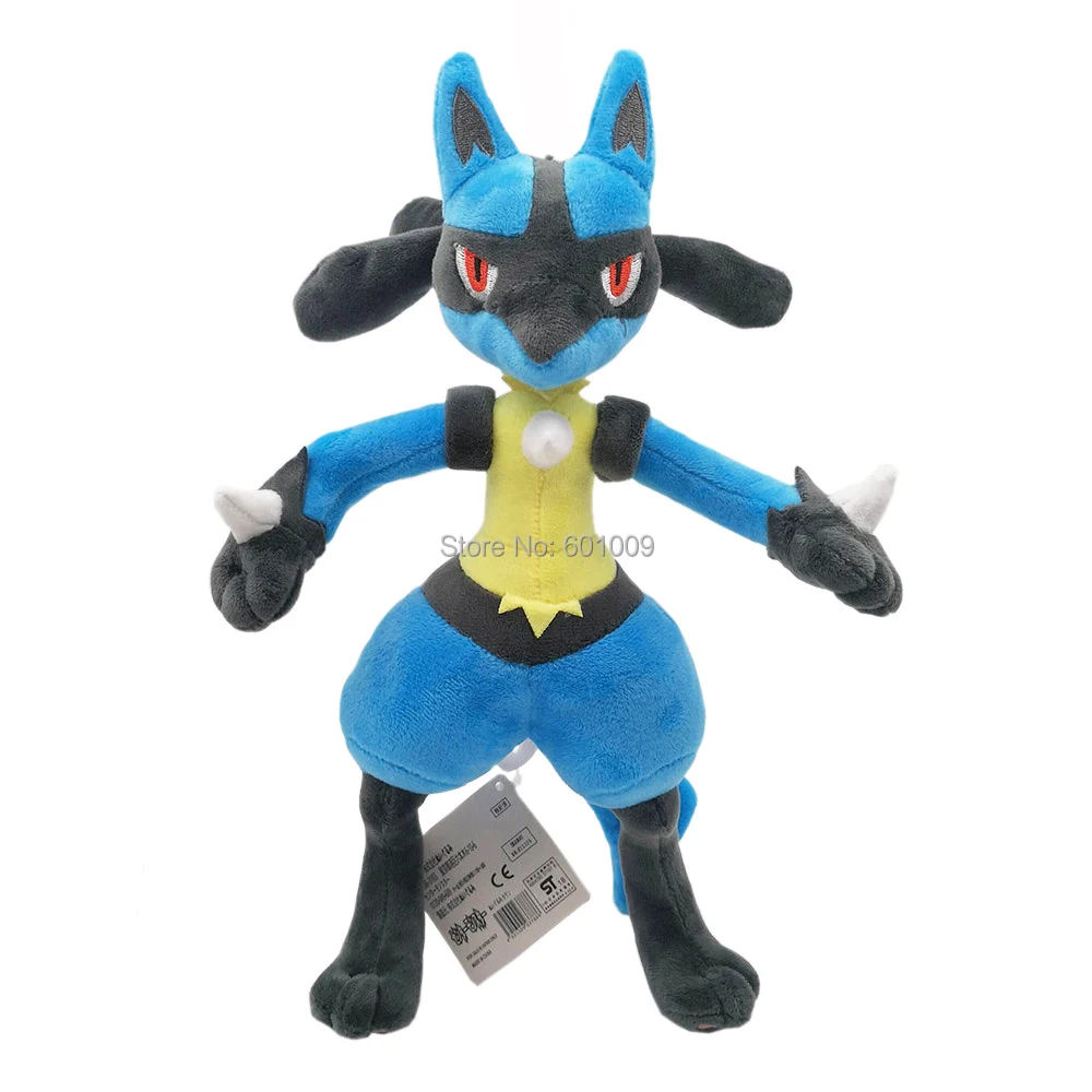 EMS 30/лот блестящие Lucario 28-30 см плюшевые куклы мягкие лучшие подарки